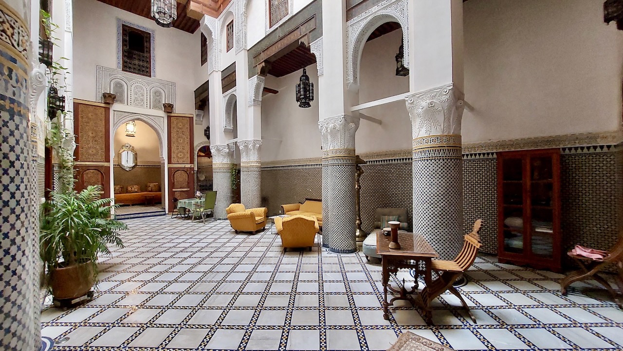 Riad à vendre maison d'hotes à vendre fès