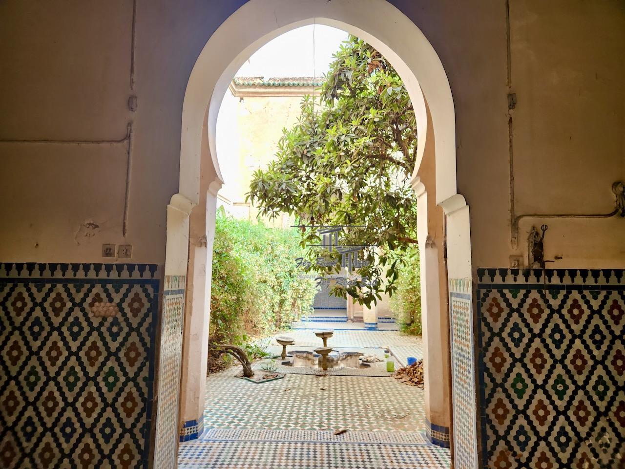 Palace riad for sale riad a vendre fes