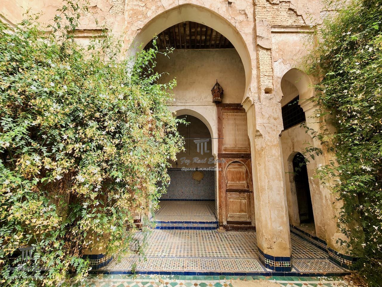 Palace riad for sale maison à vendre fès