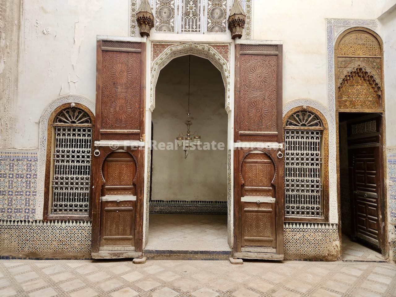Riad for Sale in Fez Morocco fes immobiler riad à vendre riad for sale