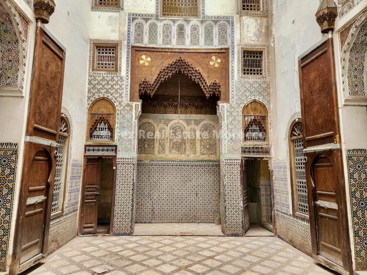 Riad for Sale in Fez Morocco fes immobiler riad à vendre riad for sale