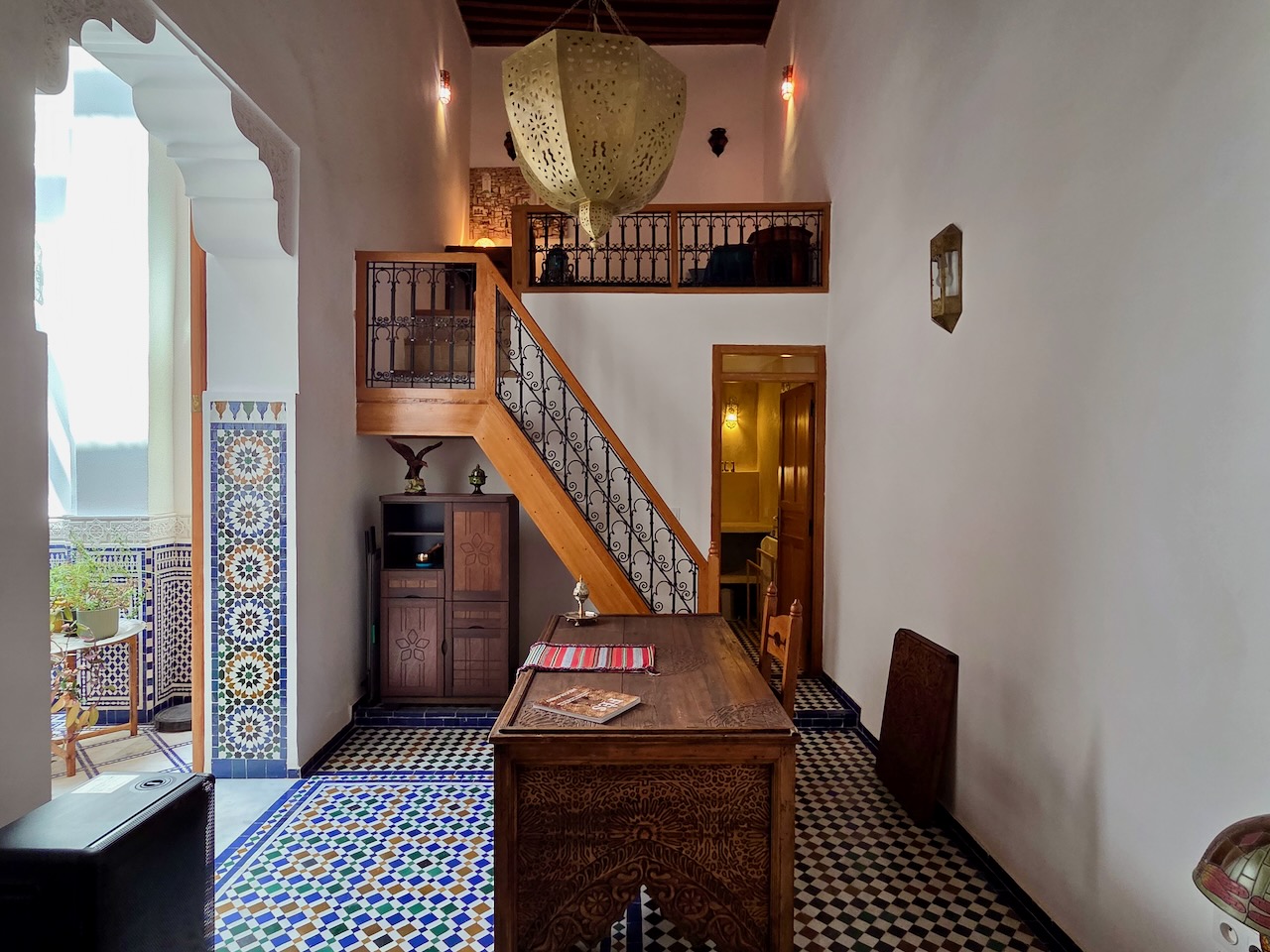 Copy of Fez Real Estate – 10 FOR SALE Restored 6-Bedroom Riad — Potential Guesthouse