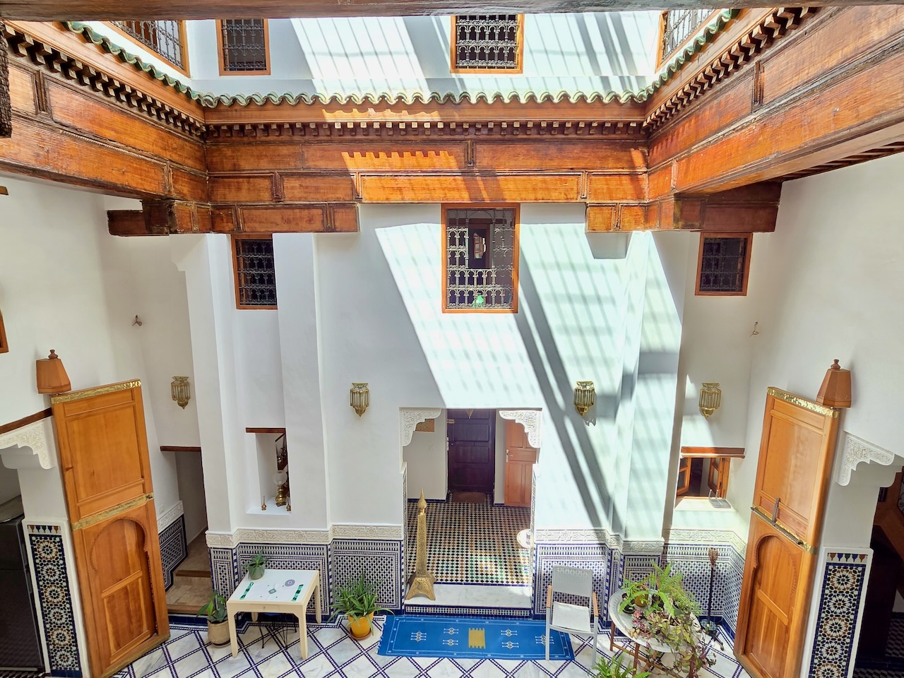 Riad à vendre à Fes FOR SALE Restored 6-Bedroom Riad — Potential Guesthouse