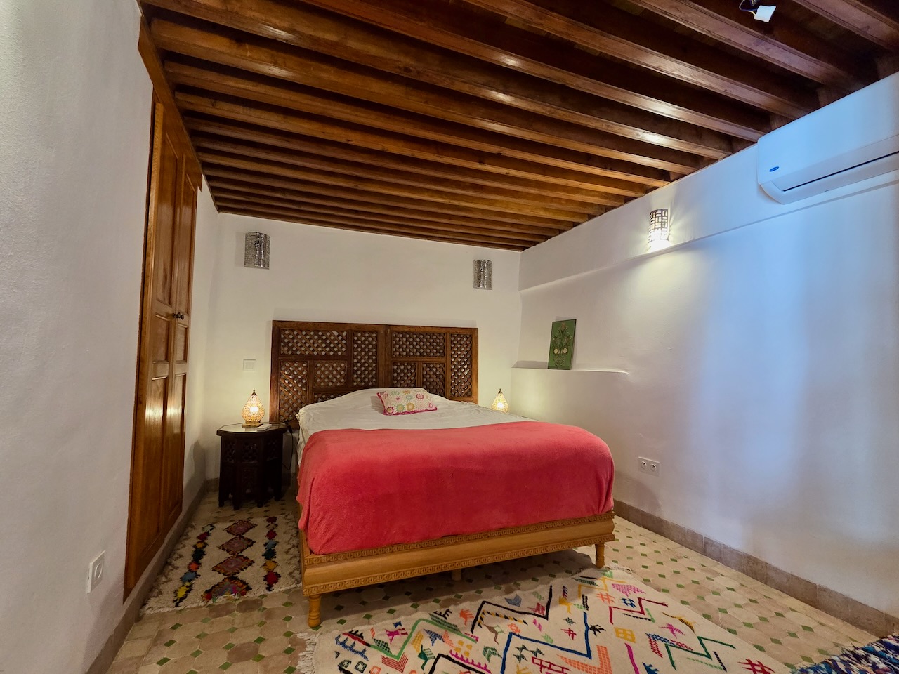 Copy of Fez Real Estate – 21 FOR SALE Restored 6-Bedroom Riad — Potential Guesthouse