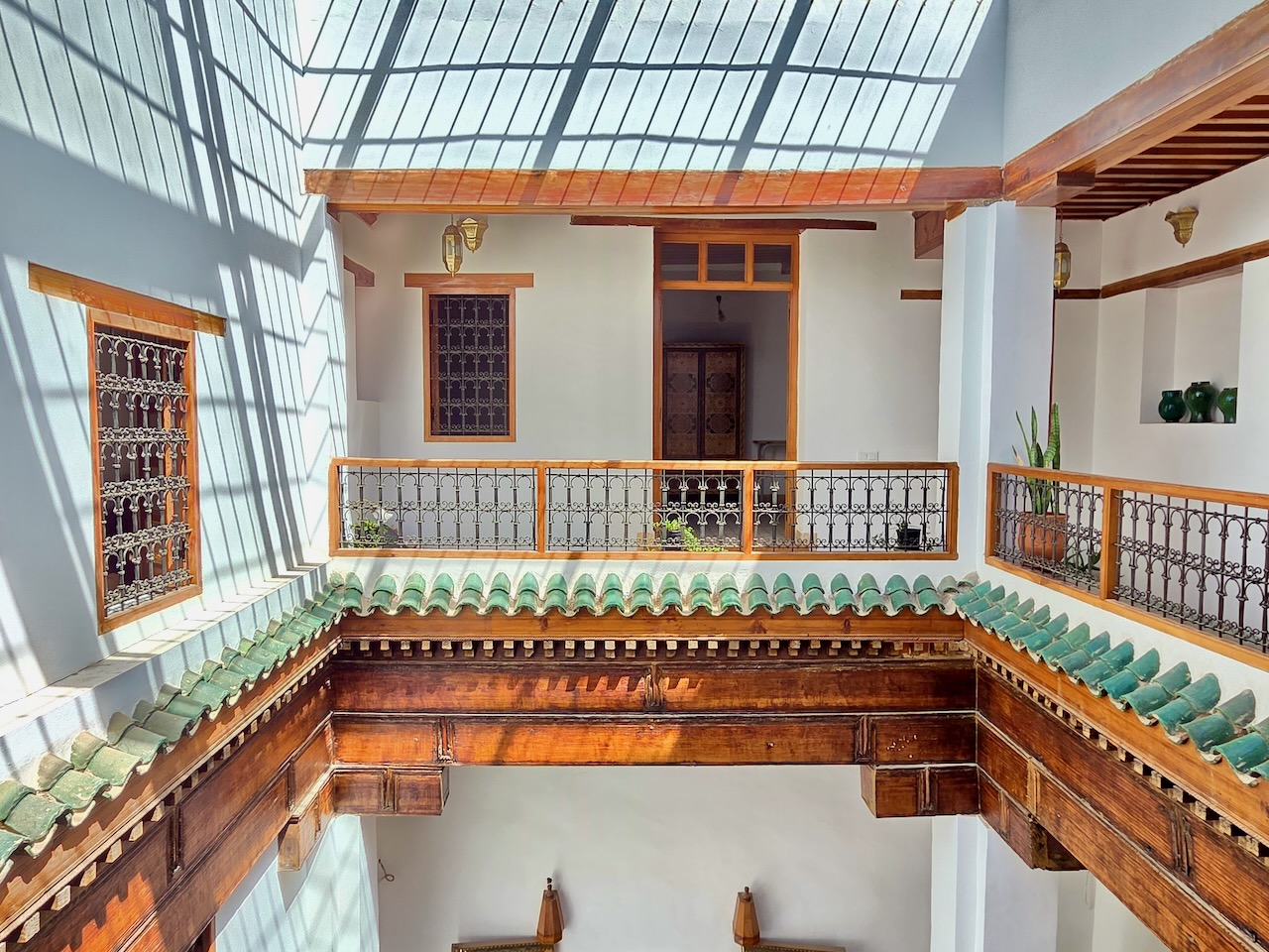 Copy of Fez Real Estate – 25 FOR SALE Restored 6-Bedroom Riad — Potential Guesthouse