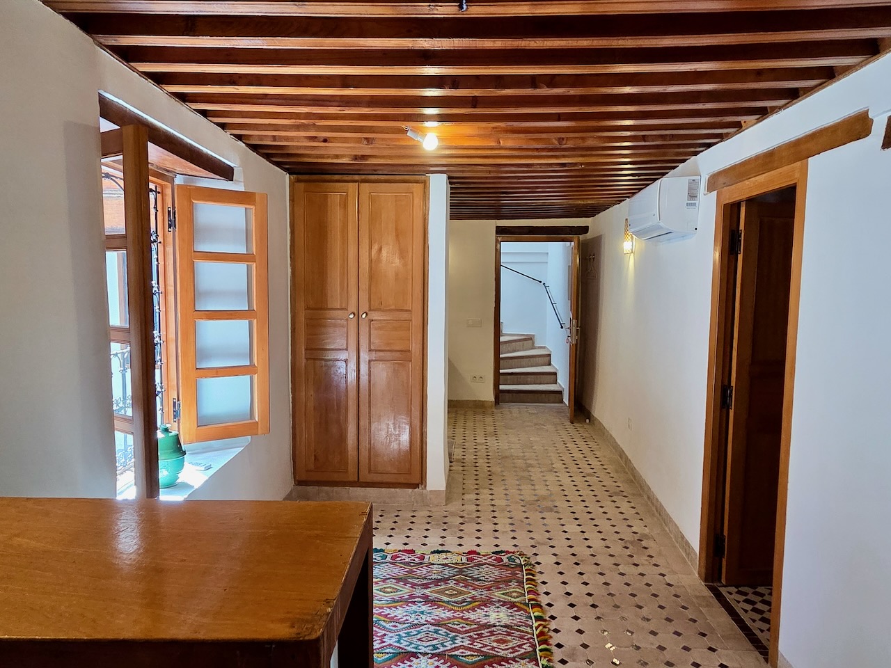 Copy of Fez Real Estate – 27 FOR SALE Restored 6-Bedroom Riad — Potential Guesthouse