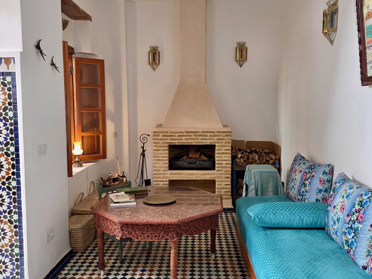 Copy of Fez Real Estate – 3 FOR SALE Restored 6-Bedroom Riad — Potential Guesthouse