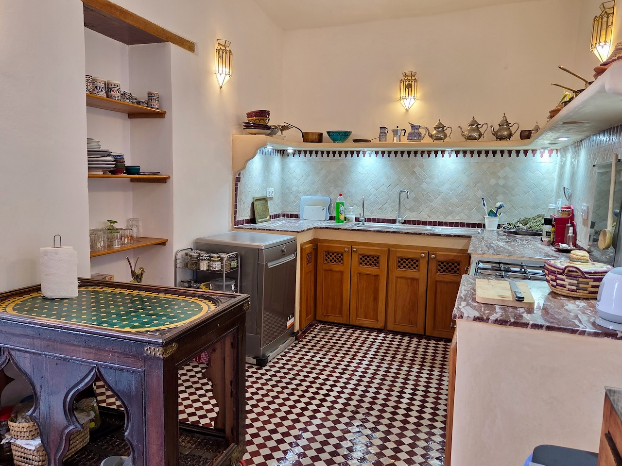 Copy of Fez Real Estate – 6 FOR SALE Restored 6-Bedroom Riad — Potential Guesthouse