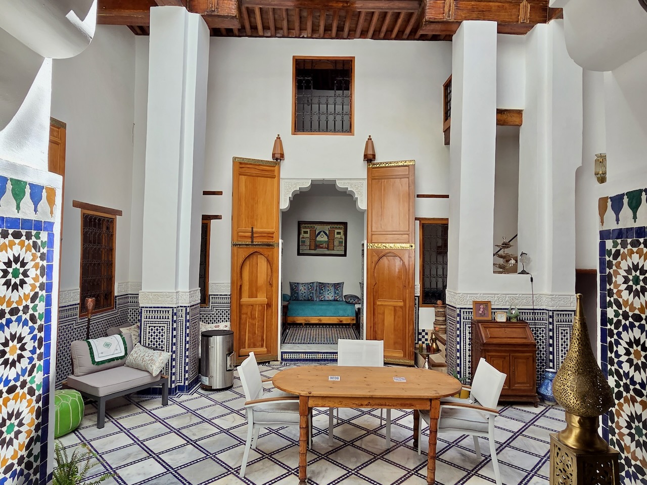Riad à vendre à Fes FOR SALE Restored 6-Bedroom Riad — Potential Guesthouse