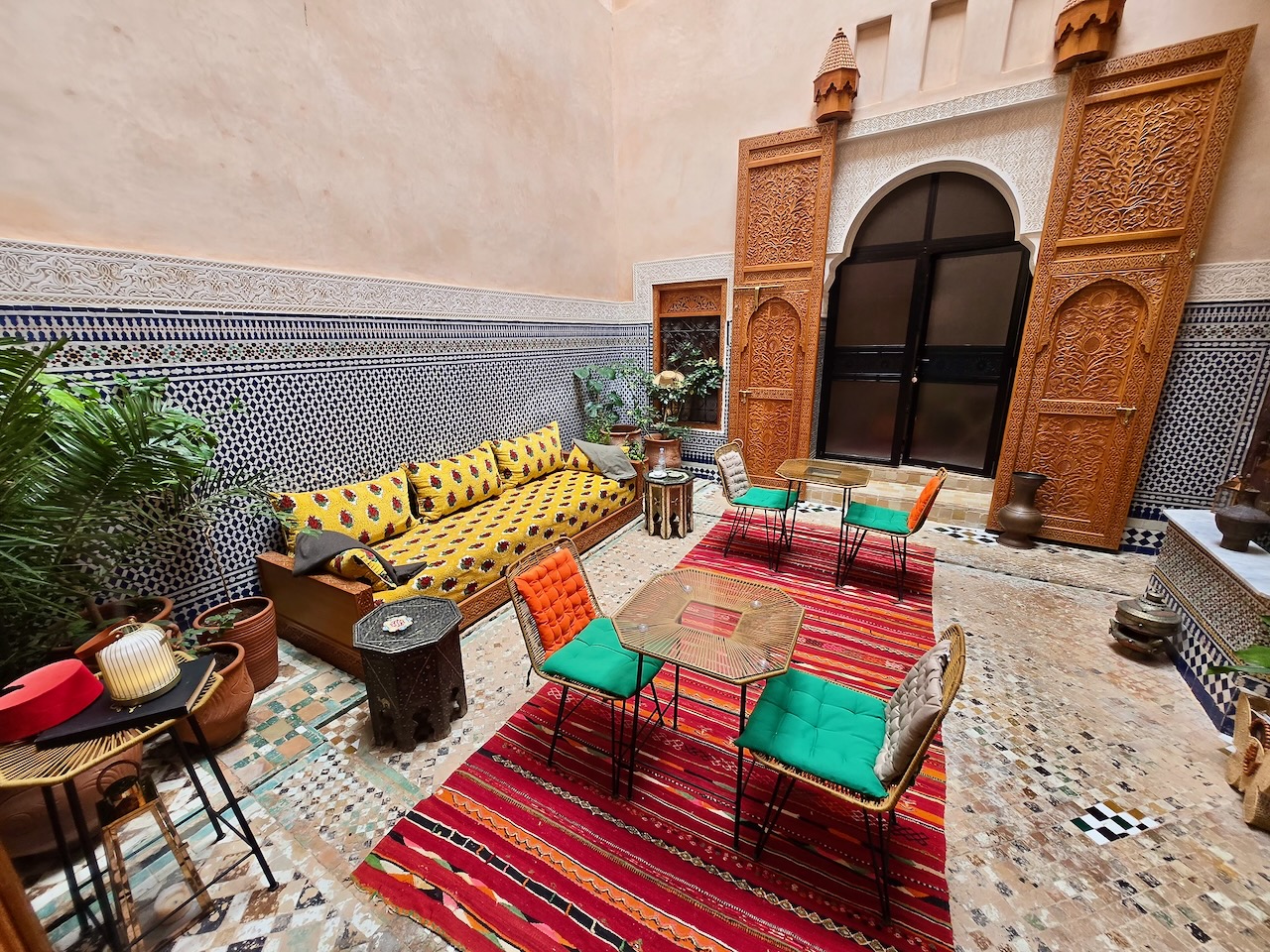 Riad for Sale in Fez FOR SALE Licensed 5-Room Guesthouse
