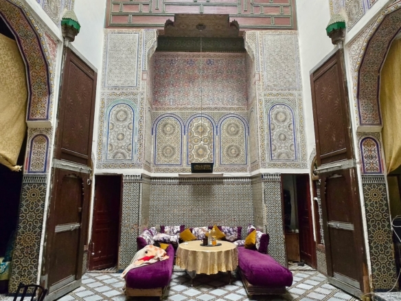 FOR SALE Three bedroom riad in Zkak Roumane – Fez Medina